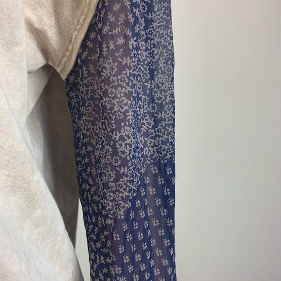 BKE women’s Sz large tan scoop neck cotton stretchy long sleeve tee shirt - Picture 4 of 13